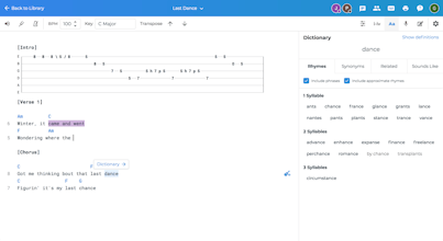 Songcraft gallery image