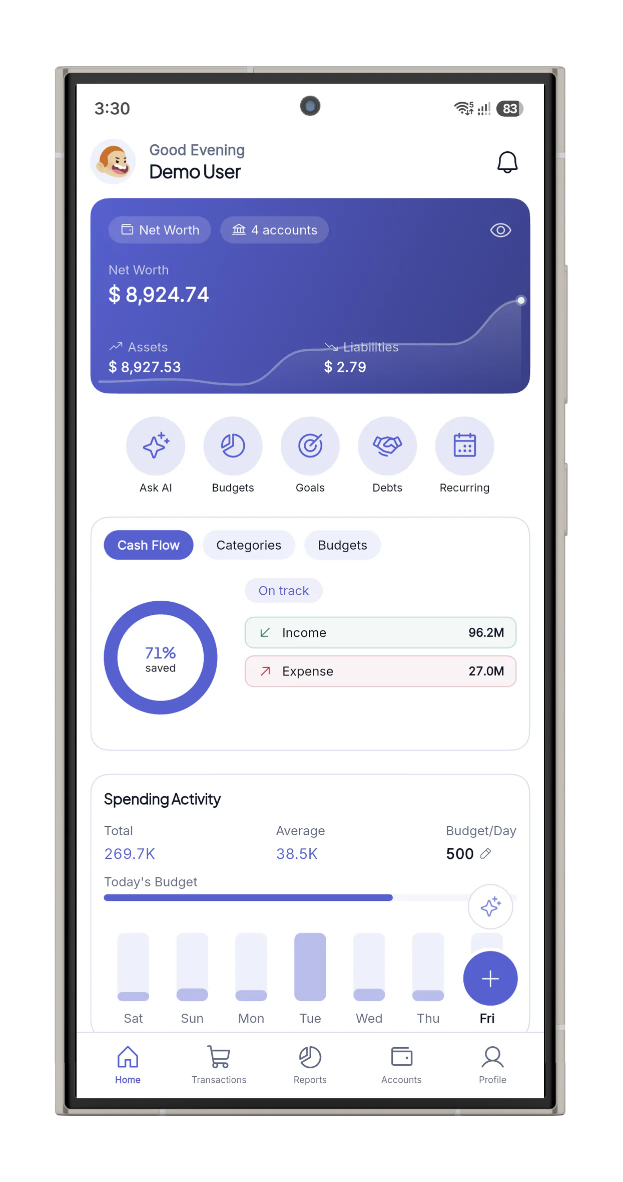 Poka: Private Expense Tracker gallery image