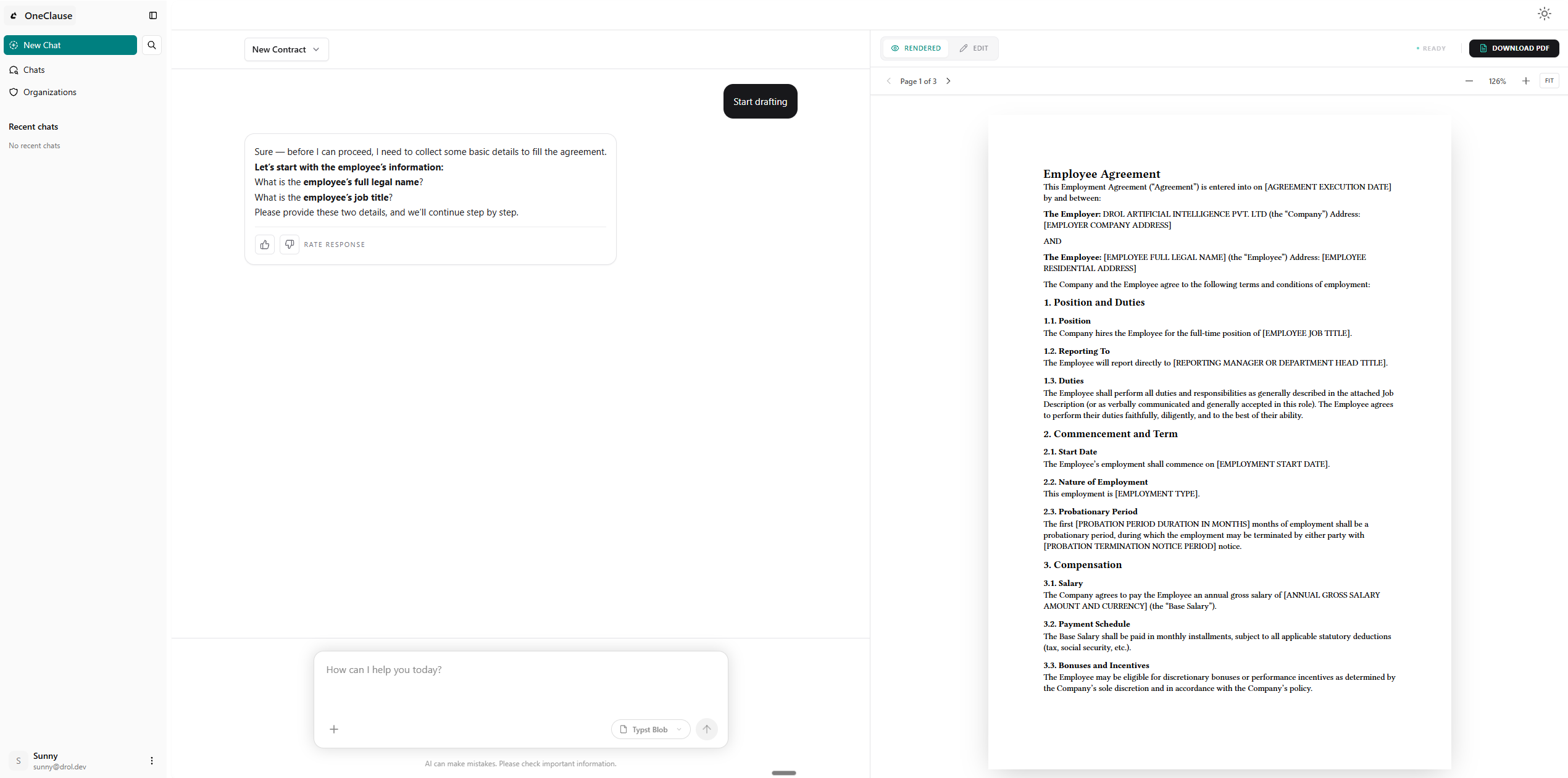 OneClause gallery image