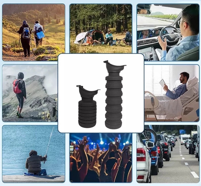 PeeSport Pee Bottle - Works for men and women for camping, festivals, road trips. media 4