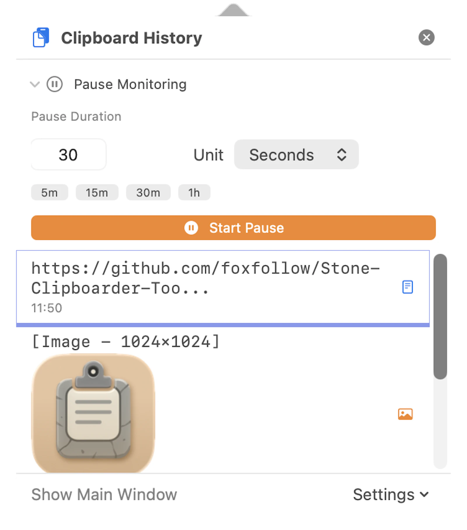 Stone Clipboarder Tool screenshot 3