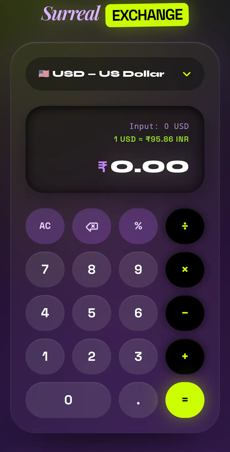 Currency calculator  screenshot 3