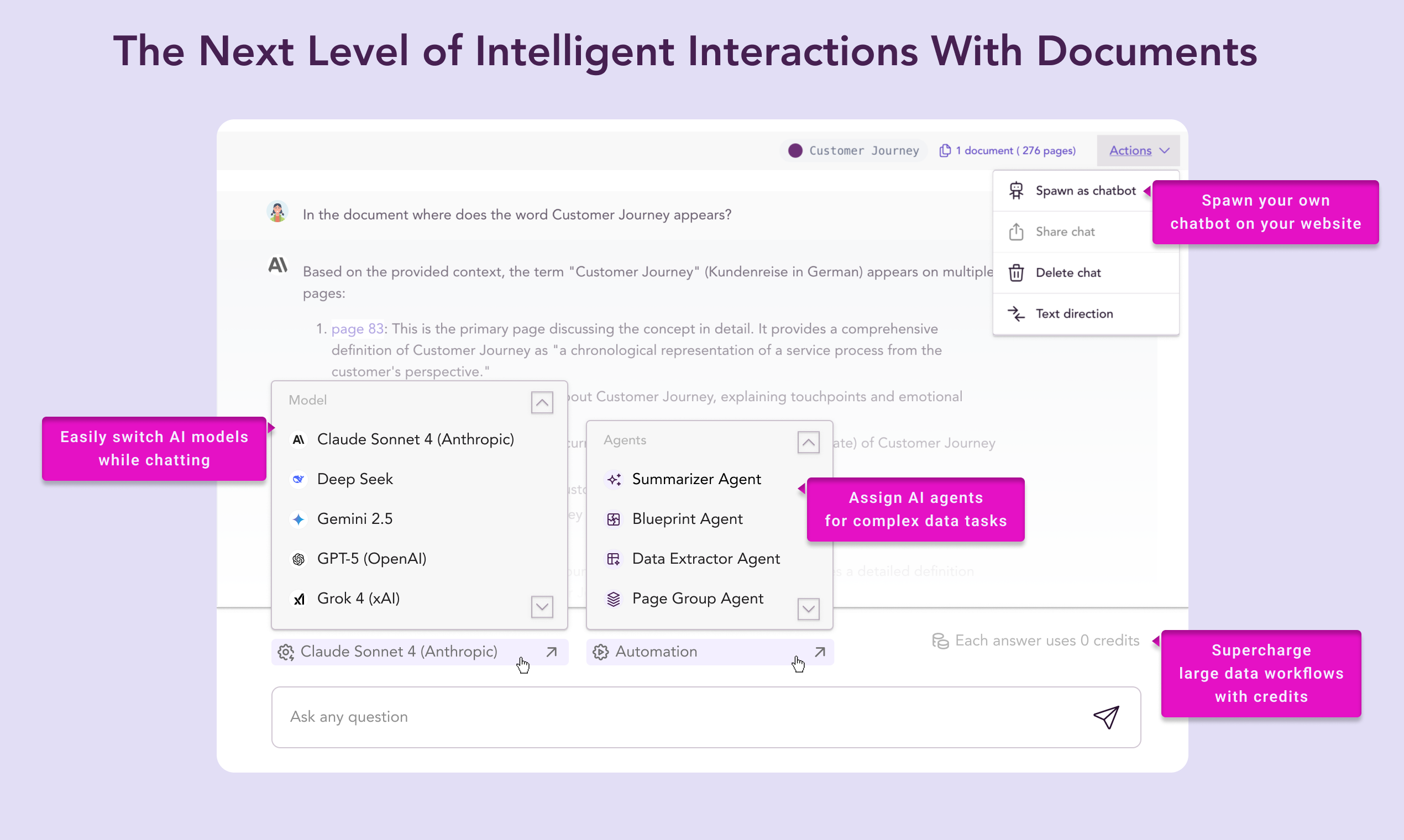 Média docAnalyzer.ai - AI qui fonctionne avec vos documents 3
