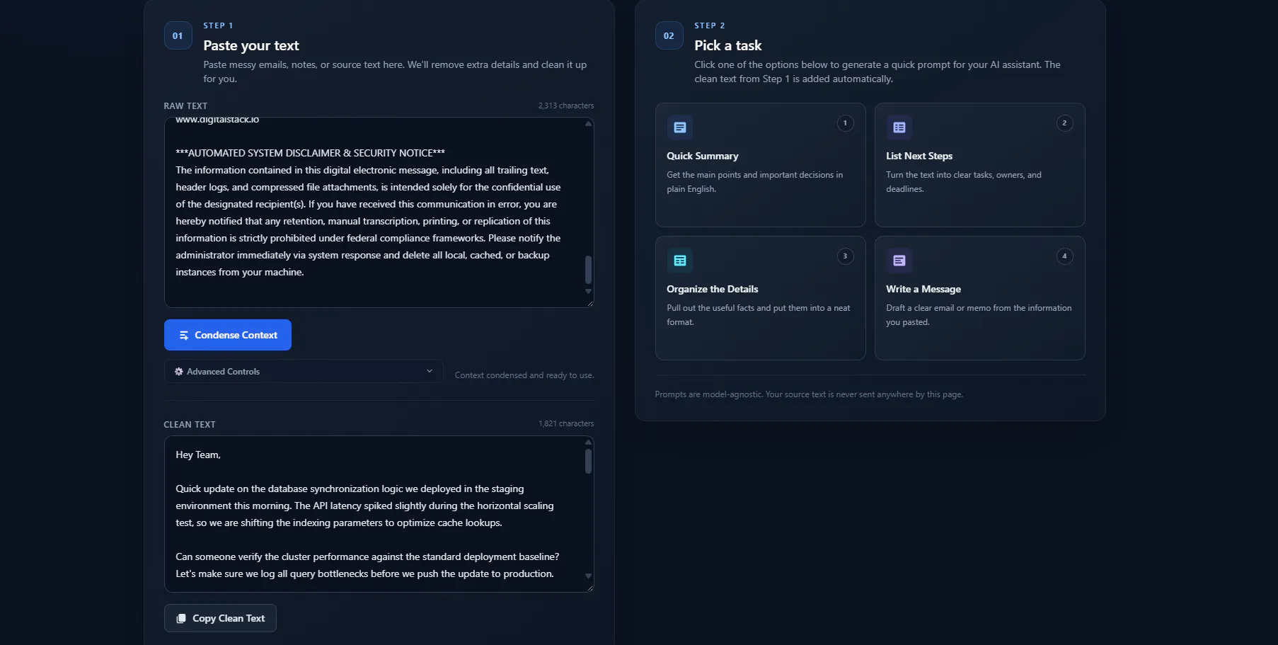 AI Context Condenser gallery image
