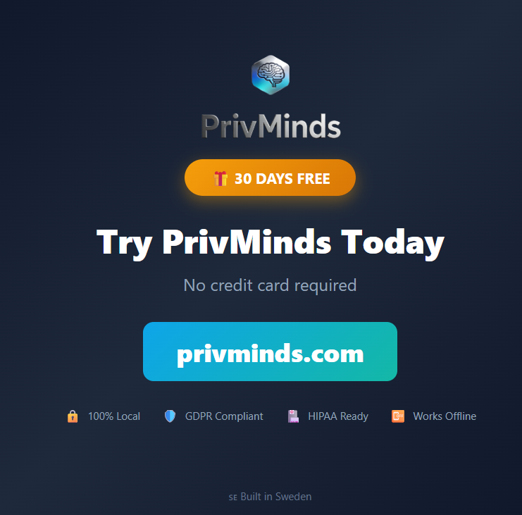 PrivMinds - Screenshot 2 showing product features and functionality