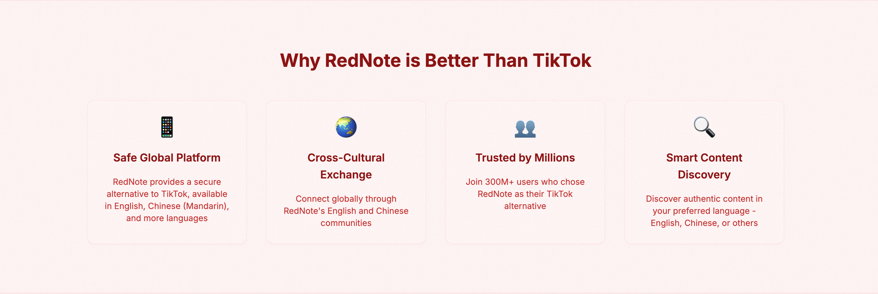 Media Đỏ - Sự thay thế tiktok an toàn của bạn bằng tiếng Anh 3