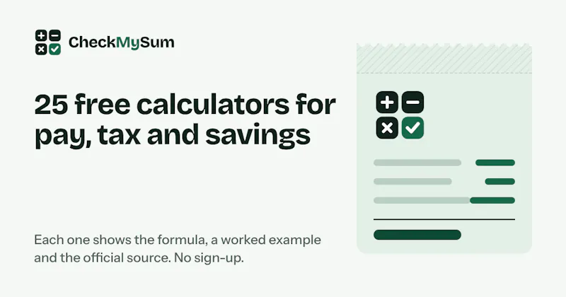 CheckMySum screenshot 2