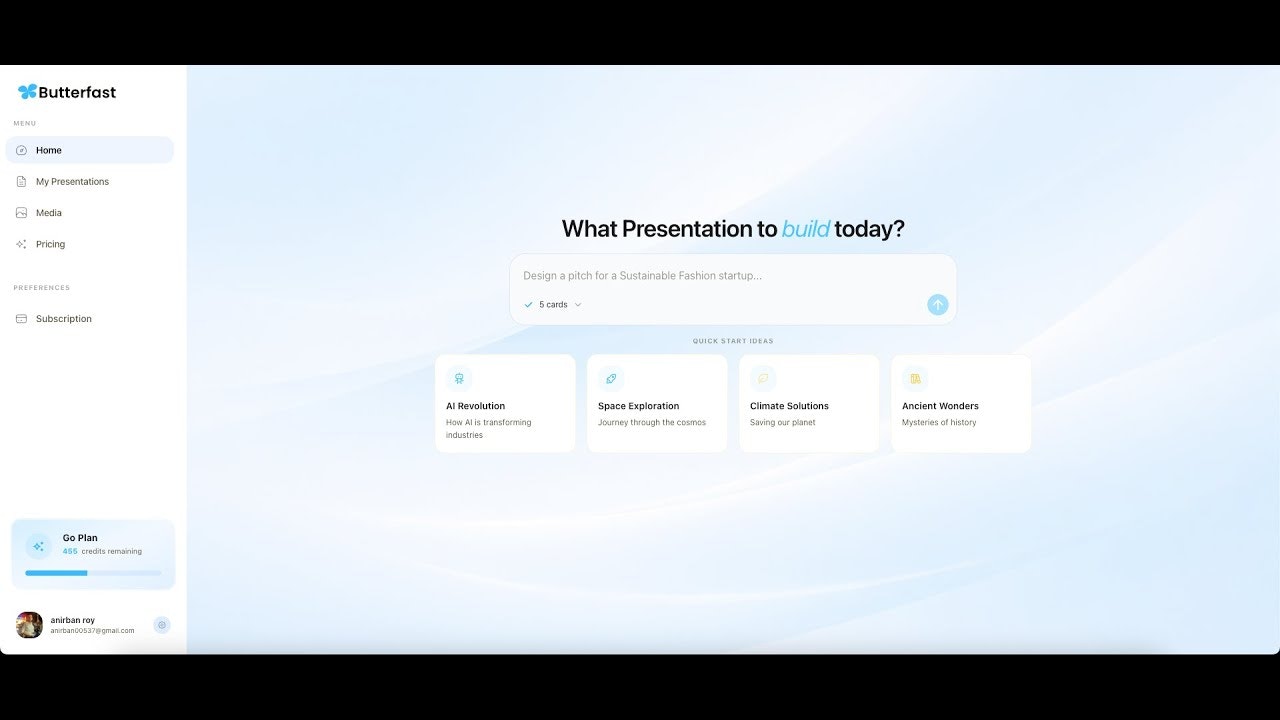  Butterfast — AI Presentations gallery image