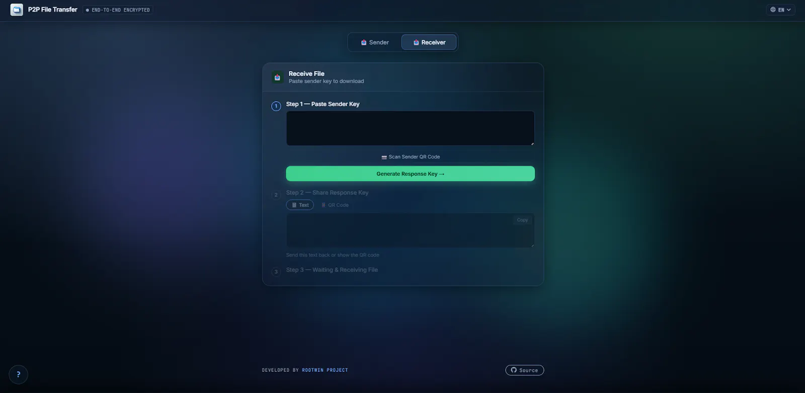 P2P File Transfer screenshot 3