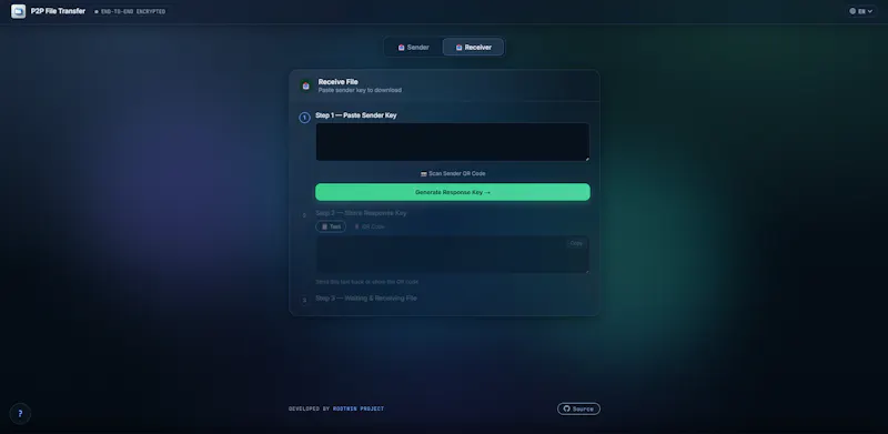 P2P File Transfer screenshot 3