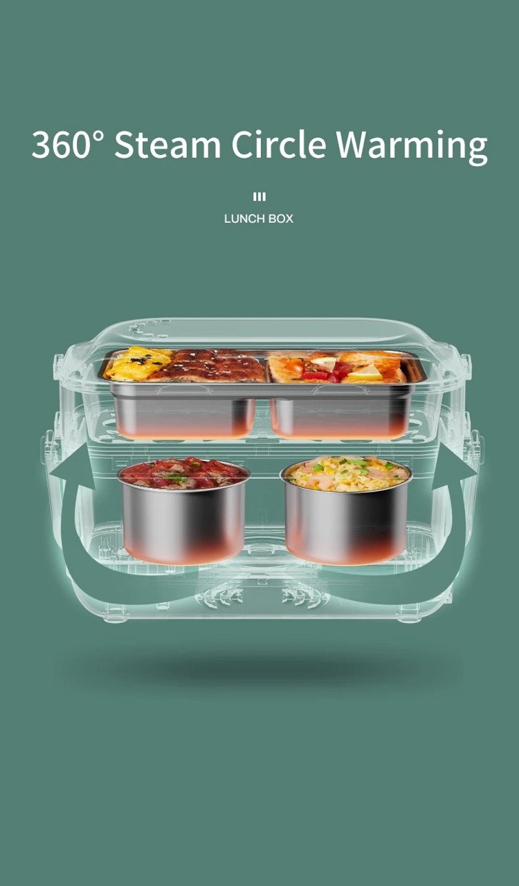 Média Eatme Smart Lunchbox - Sanages à la maison pour la maison en déplacement. 4