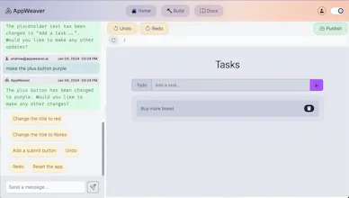AppWeaver gallery image