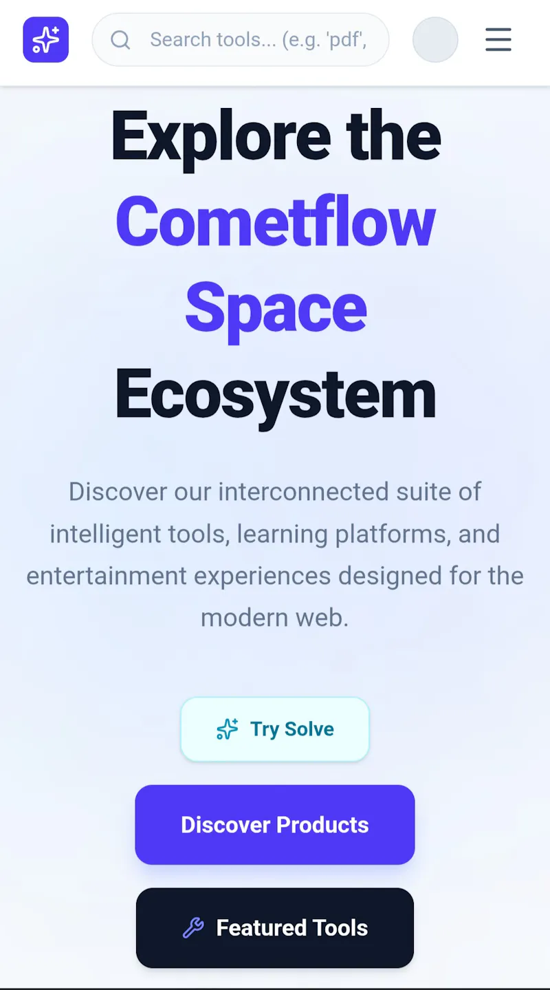 Cometflow Space  screenshot 2