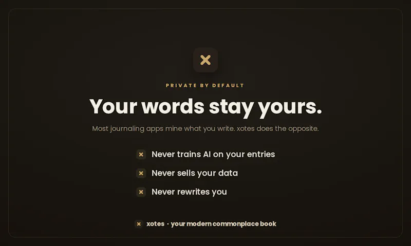 xotes, your modern commonplace book screenshot 10
