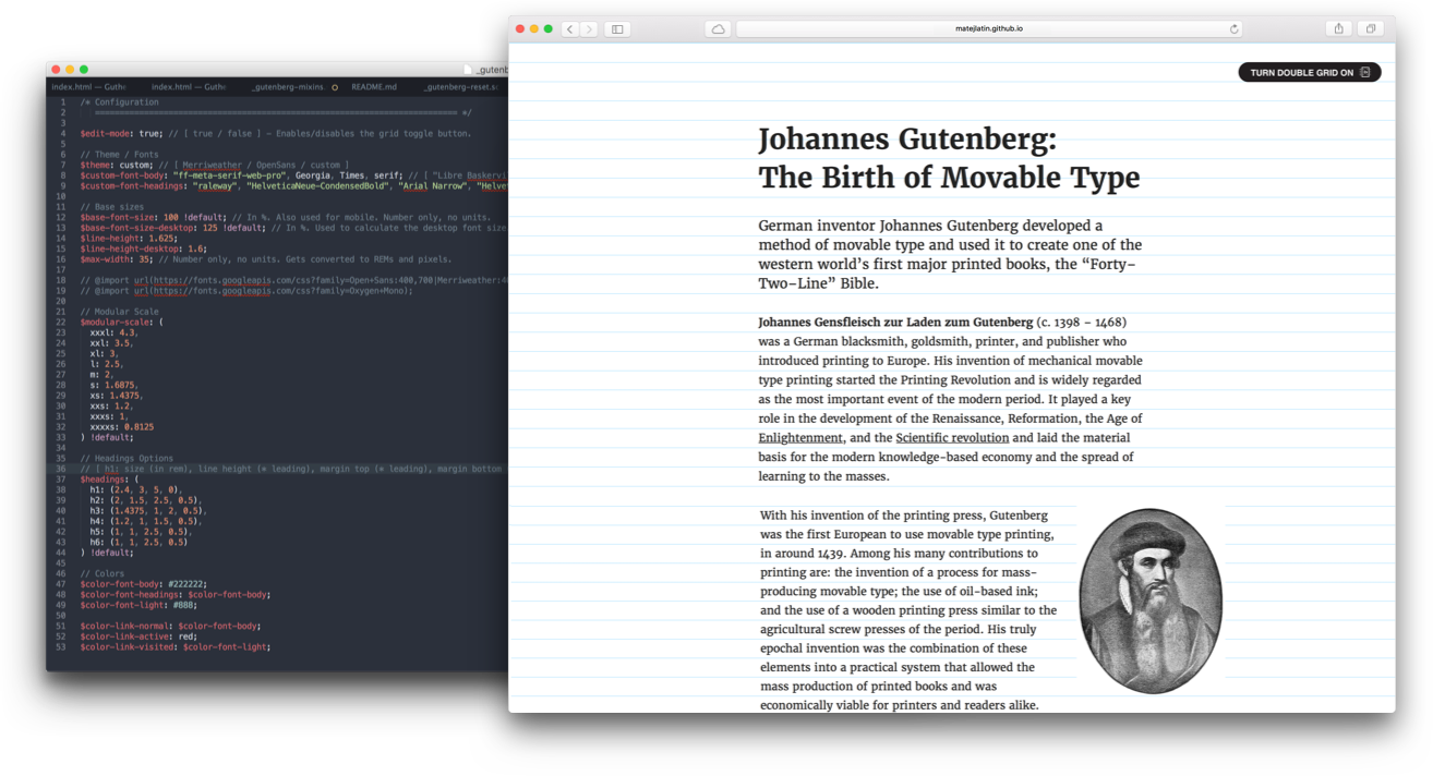 Gutenberg gallery image