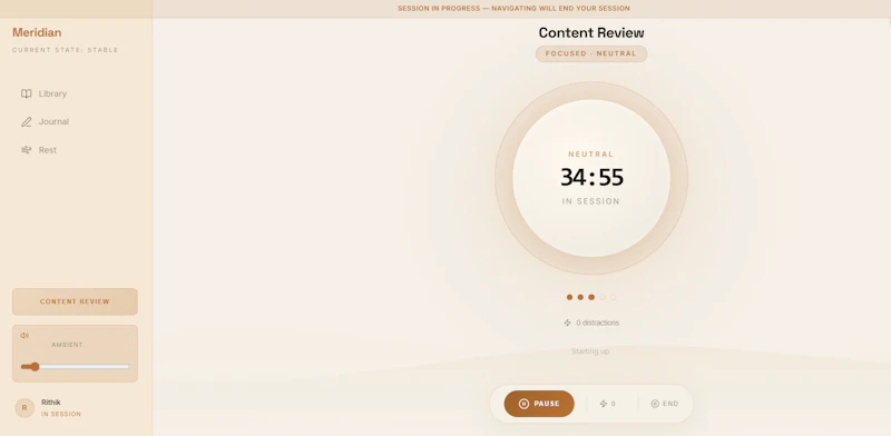 Meridian screenshot 6