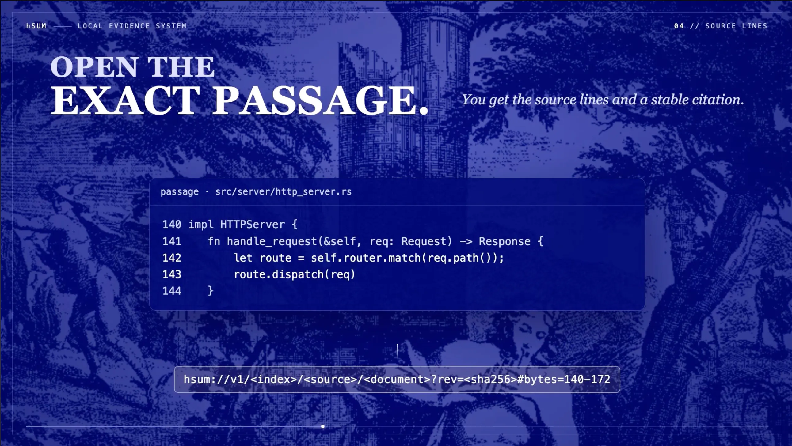 hSUM: Stateful Understanding & Memory gallery image