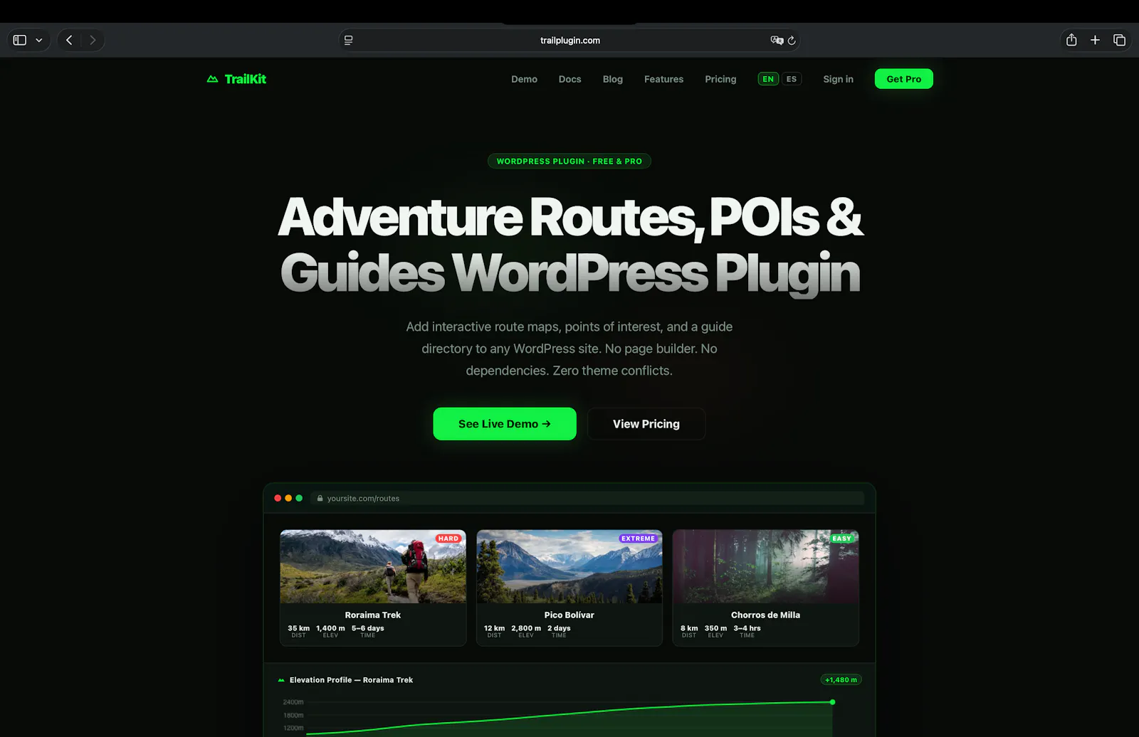 Trail Plugin screenshot 5
