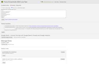 Franz Enzenhofer SEO Live Test V2.0.1 gallery image