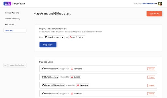 Github to Asana Integration gallery image