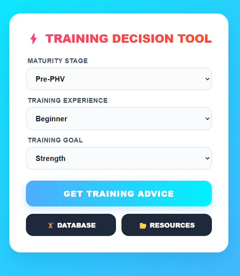 Training Toolkit for Teenage Athletes screenshot 1