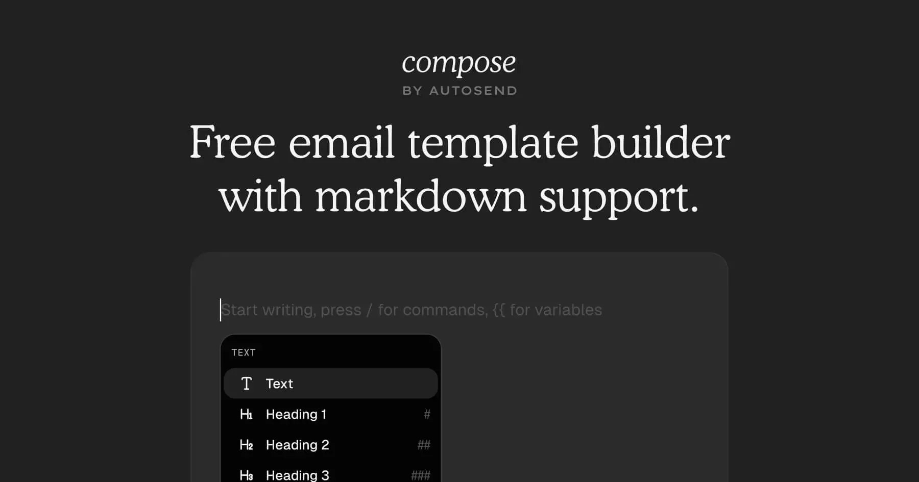 Compose by AutoSend gallery image
