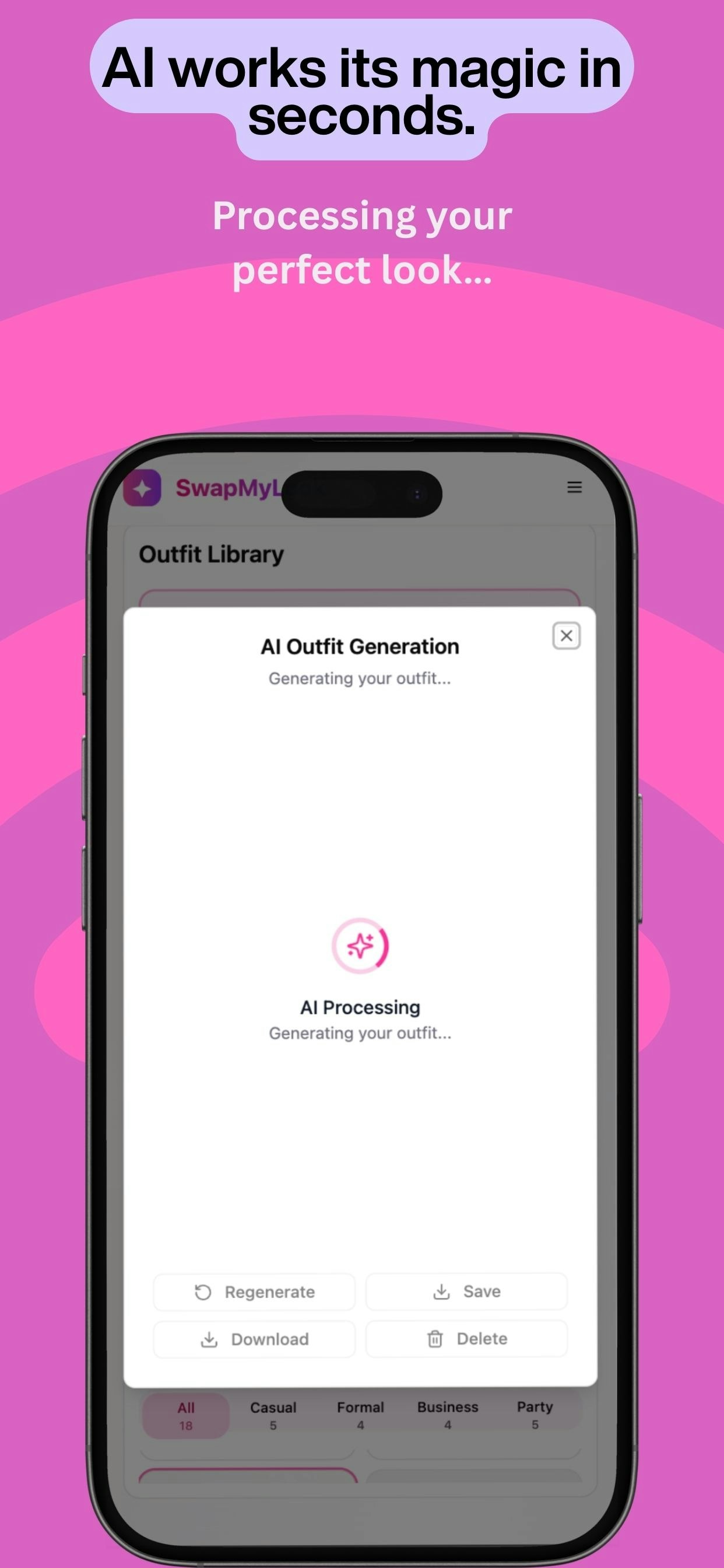 SwapMyLook - Screenshot 5 showing product features and functionality