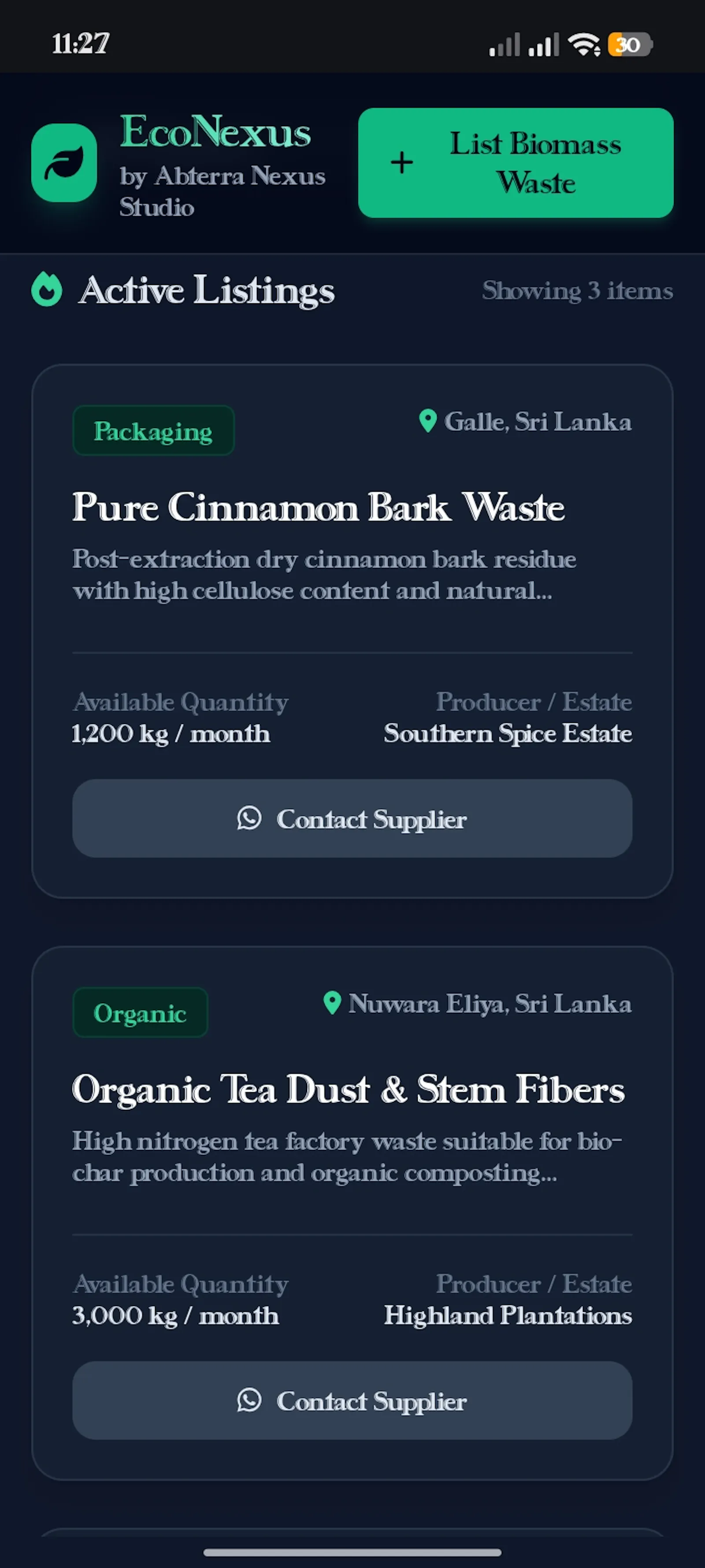 EcoNexus screenshot 2