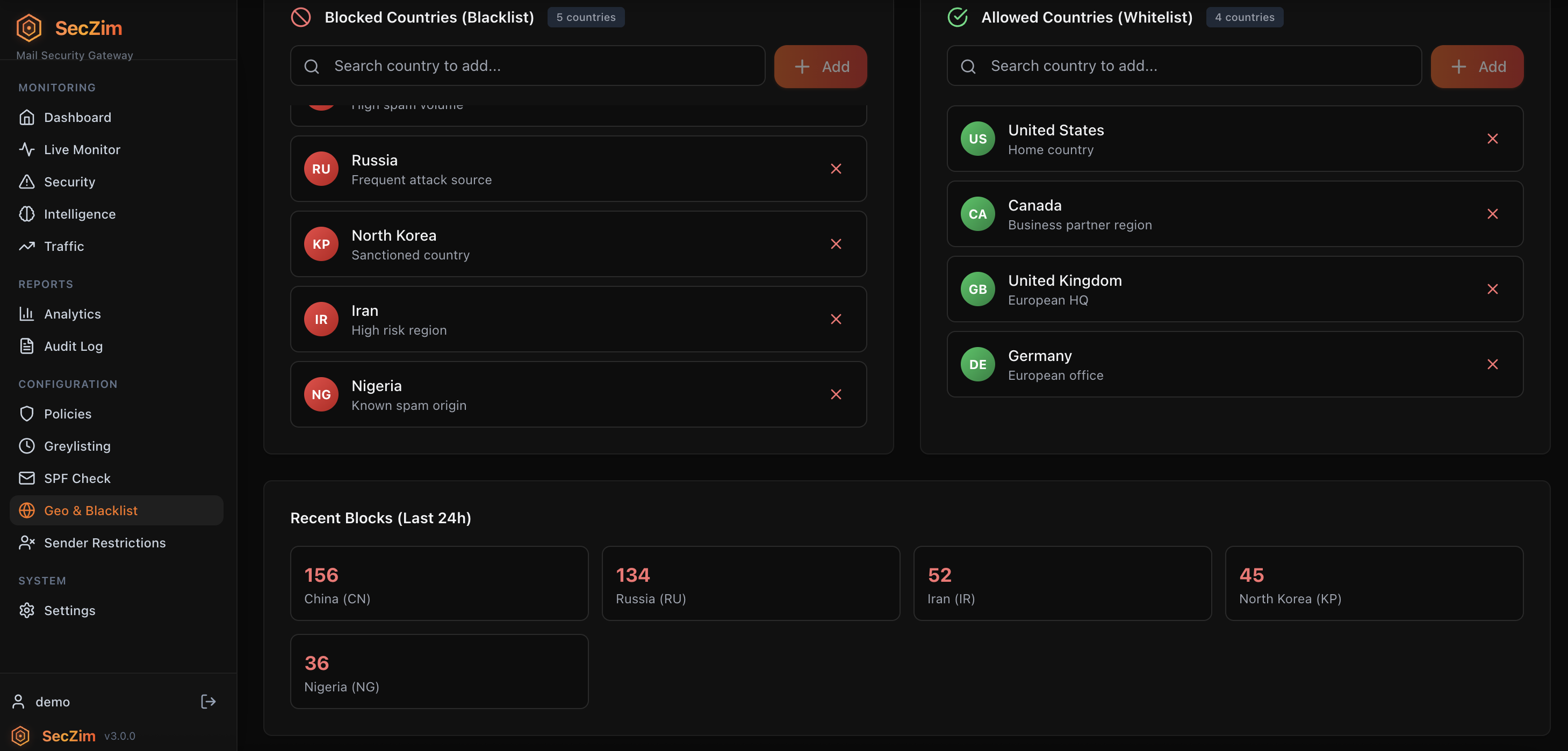 SecZim - Screenshot 5 showing product features and functionality