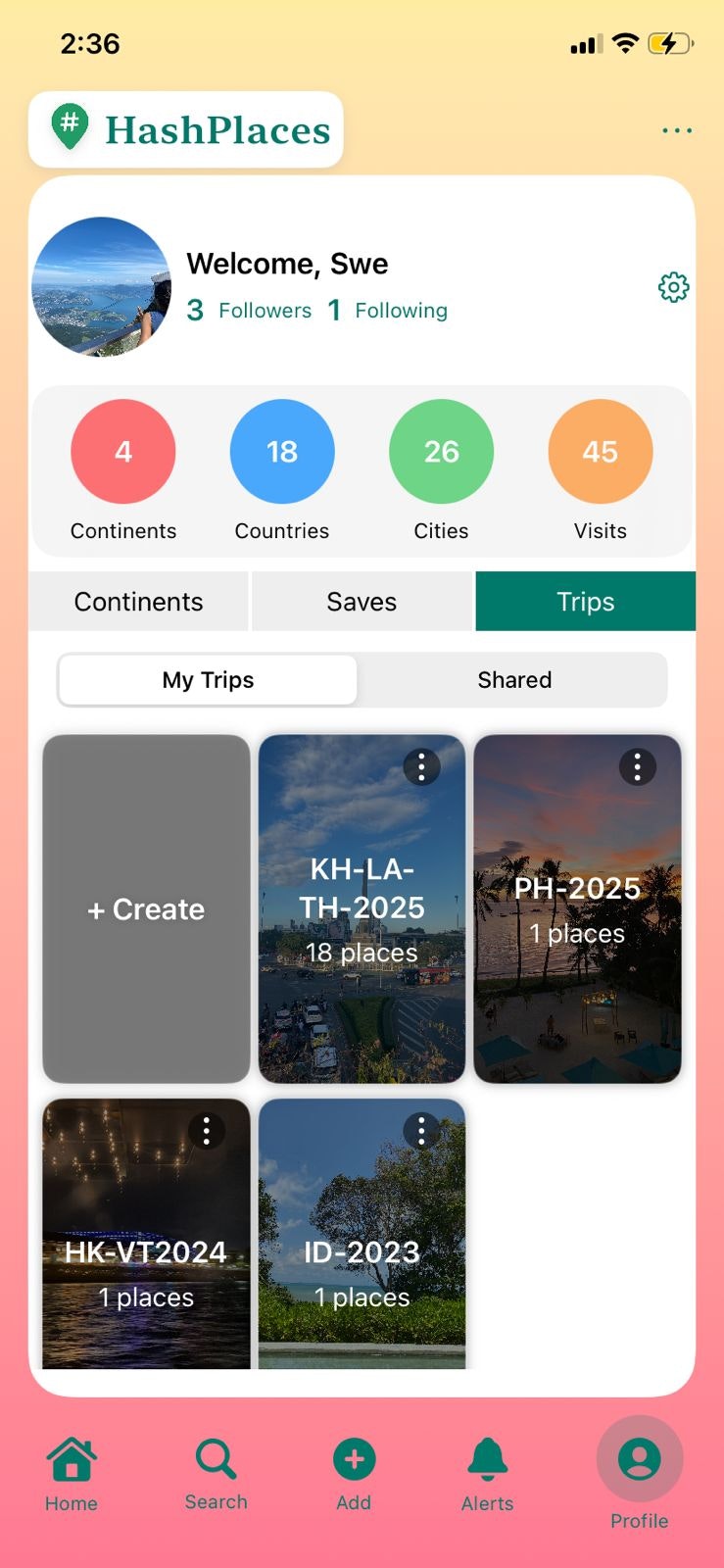 HashPlaces - Screenshot 4 showing product features and functionality