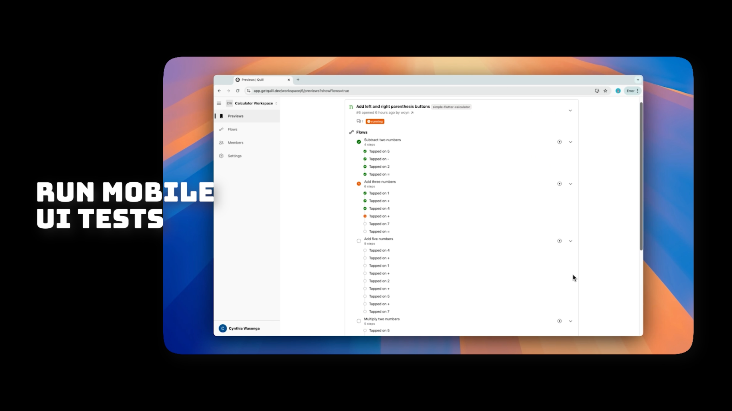 Quill Dev Tools - Предварительные просмотры мобильных приложений и мобильные тесты без кодов медиа 6