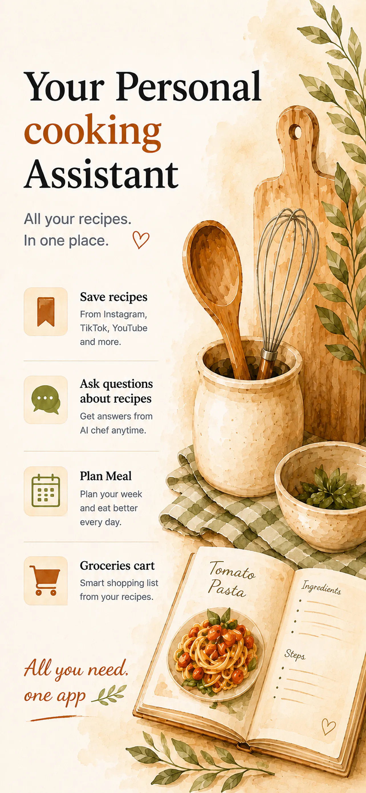 FOODIE AI Chef & Recipe Saver gallery image