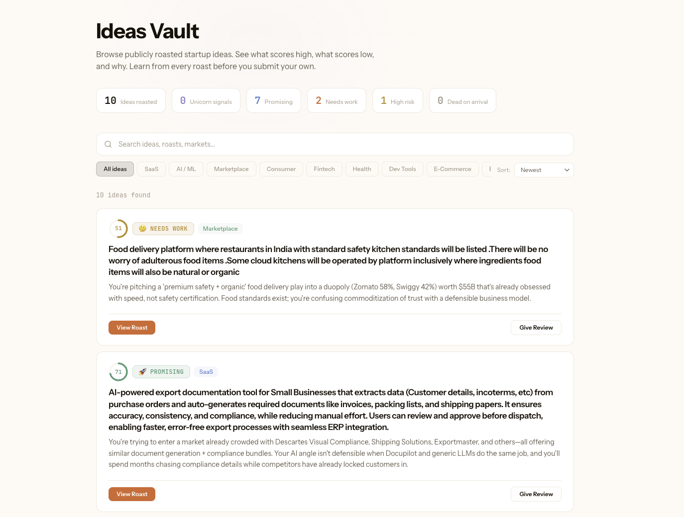 IdeaRoast gallery image