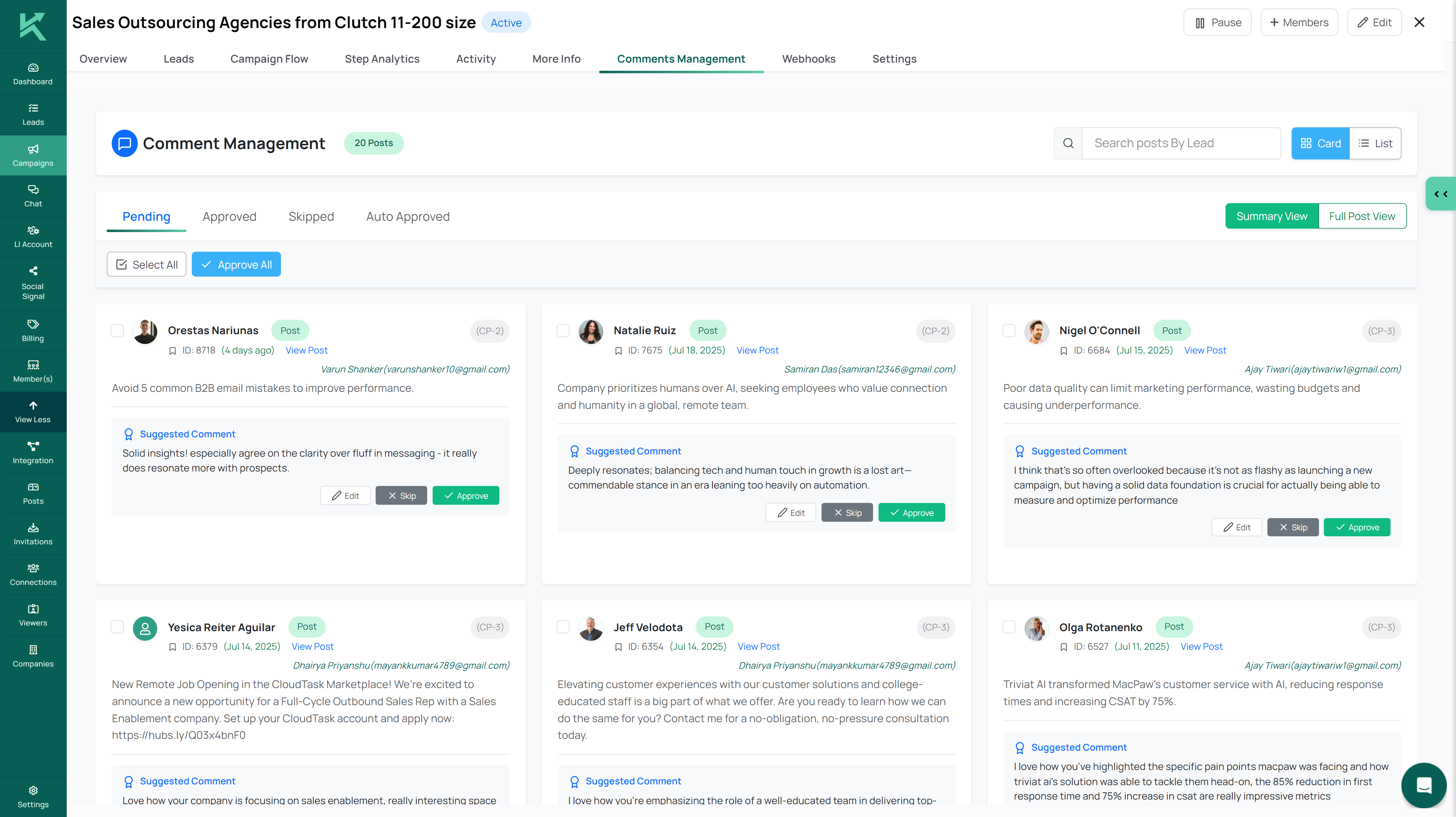 Konnector.ai – LinkedIn AI Outreach - Screenshot 3 showing product features and functionality