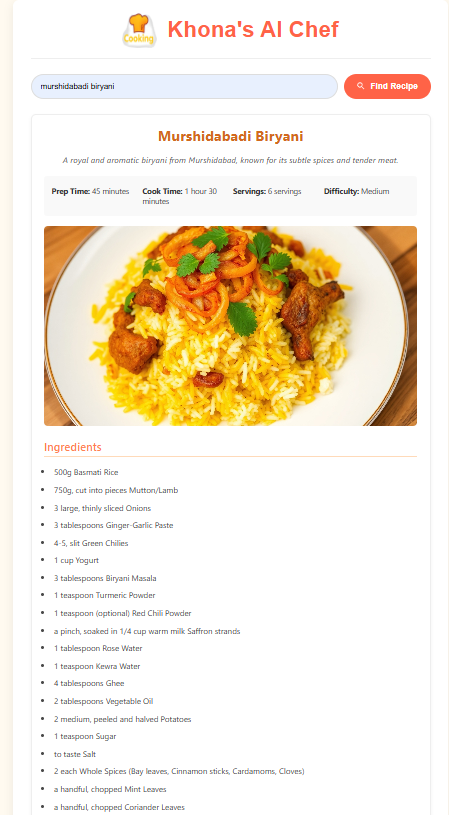 Chef Khona screenshot 7