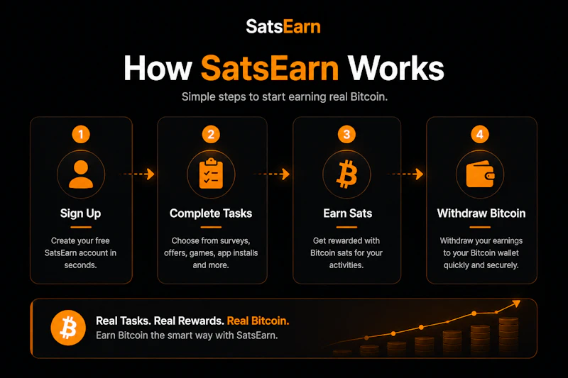 SatsEarn: Stack Sats, Not Excuses screenshot 4