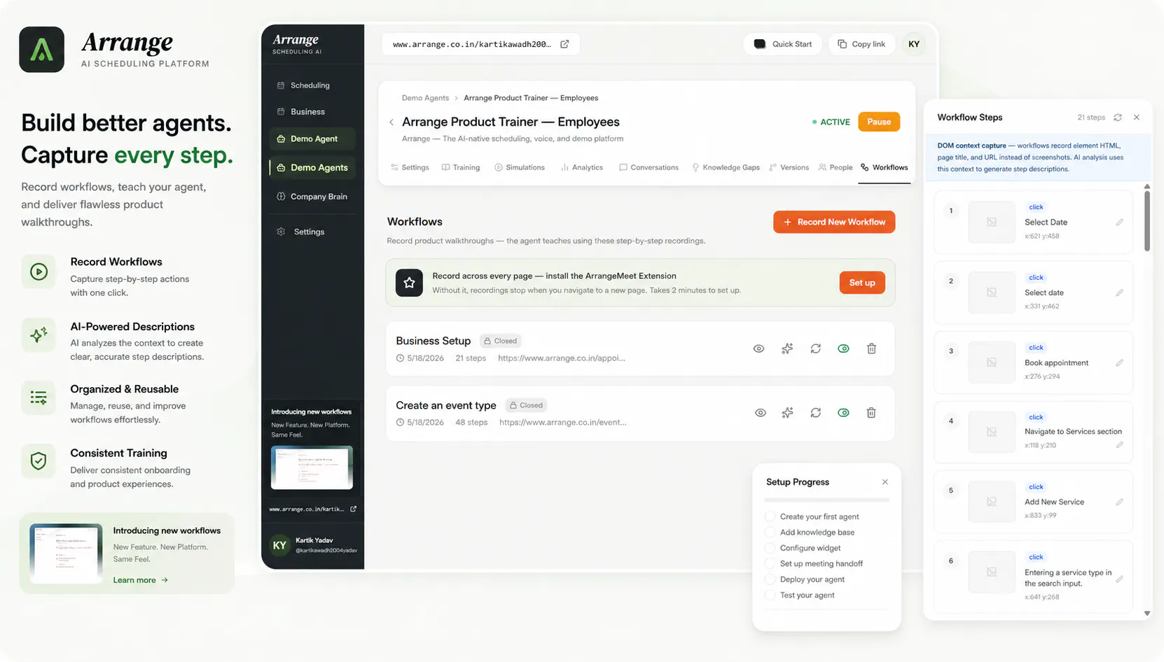 Arrange Demo Agent gallery image