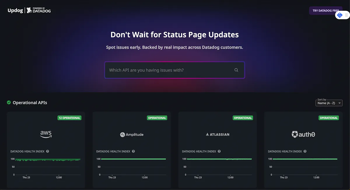 Updog by Datadog
