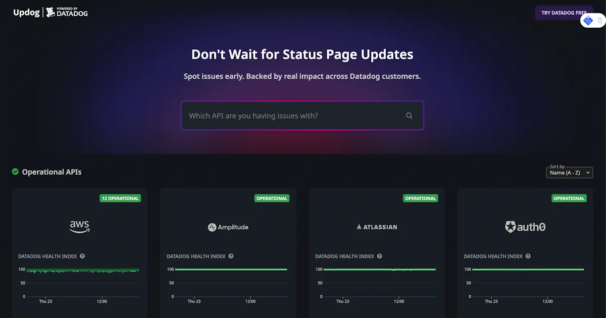 Updog by Datadog