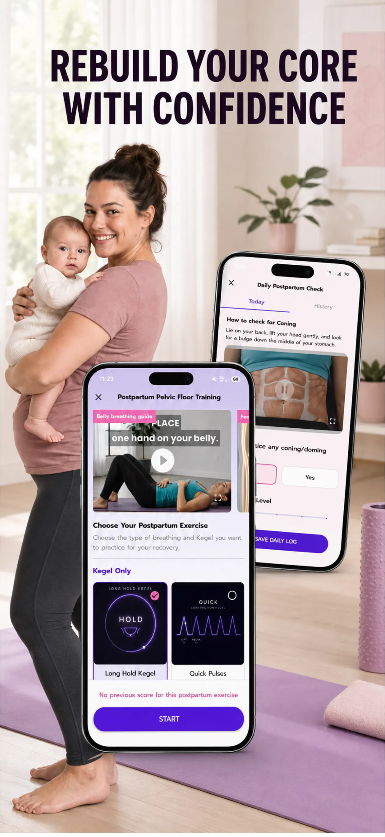 Daily Postpartum Recovery Workouts Guide gallery image