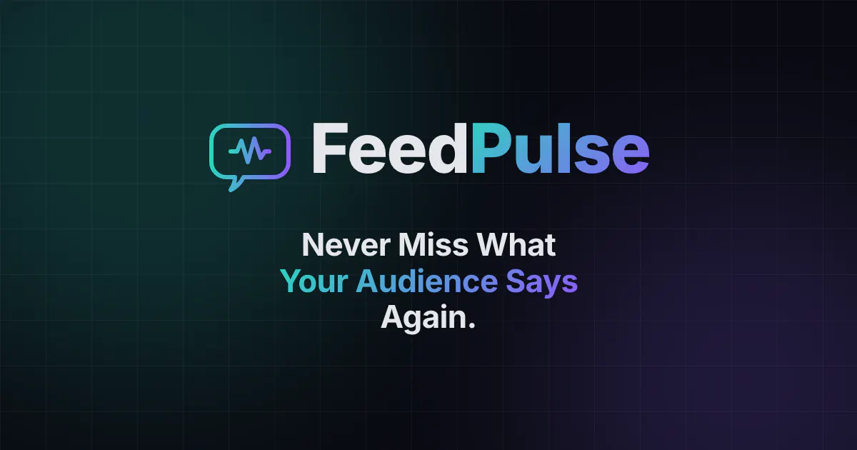 FeedPulse gallery image