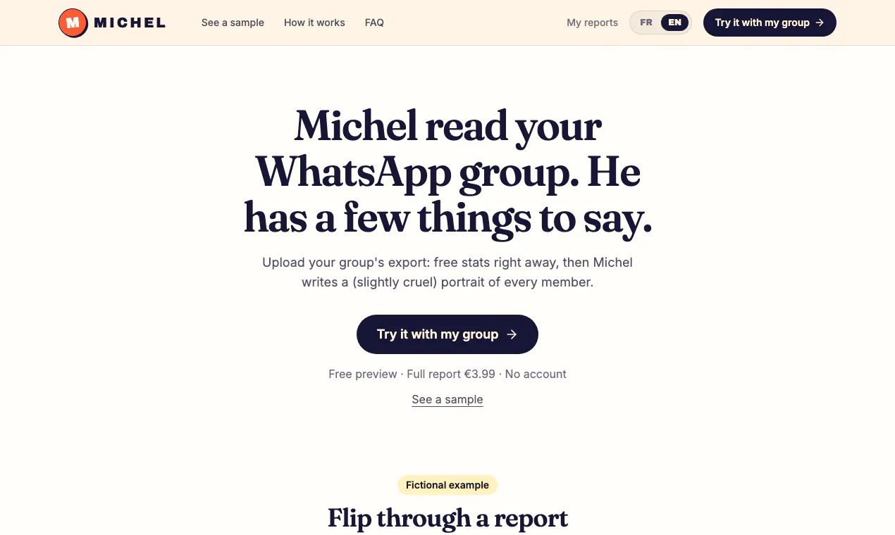 Michel Roast gallery image
