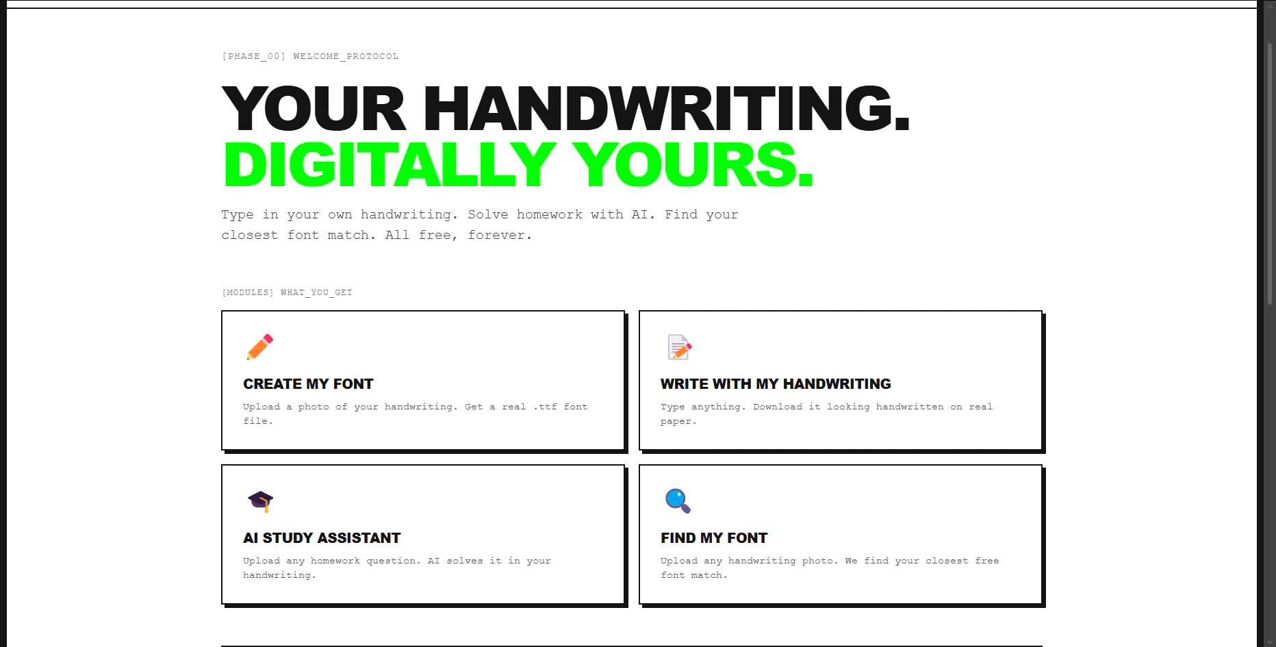InkTwin Your Handwriting Digitally Yours 대표 미리보기