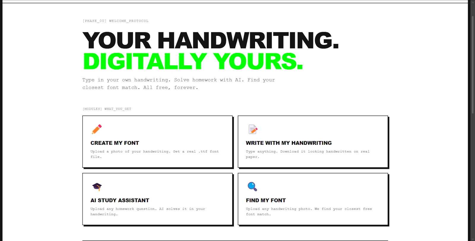 InkTwin Your Handwriting Digitally Yours screenshot 1