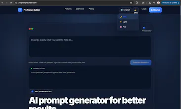 Pro Prompt Builder gallery image