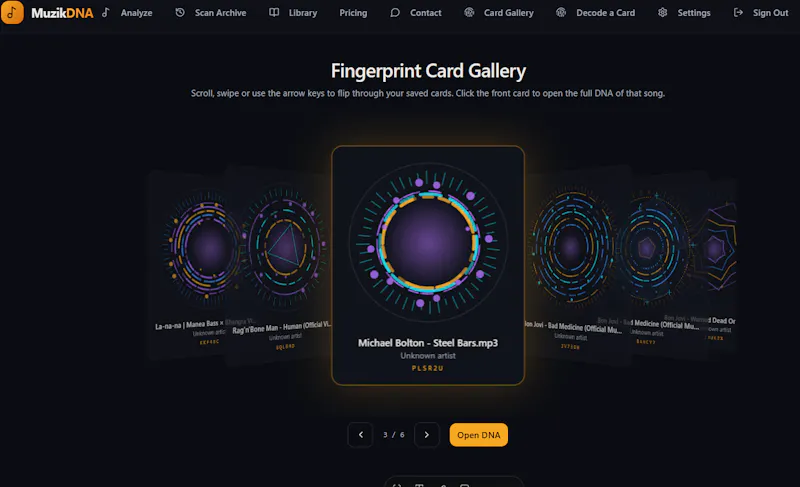 MuzikDNA screenshot 9