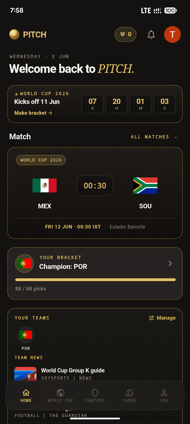 FootballMojo screenshot 3