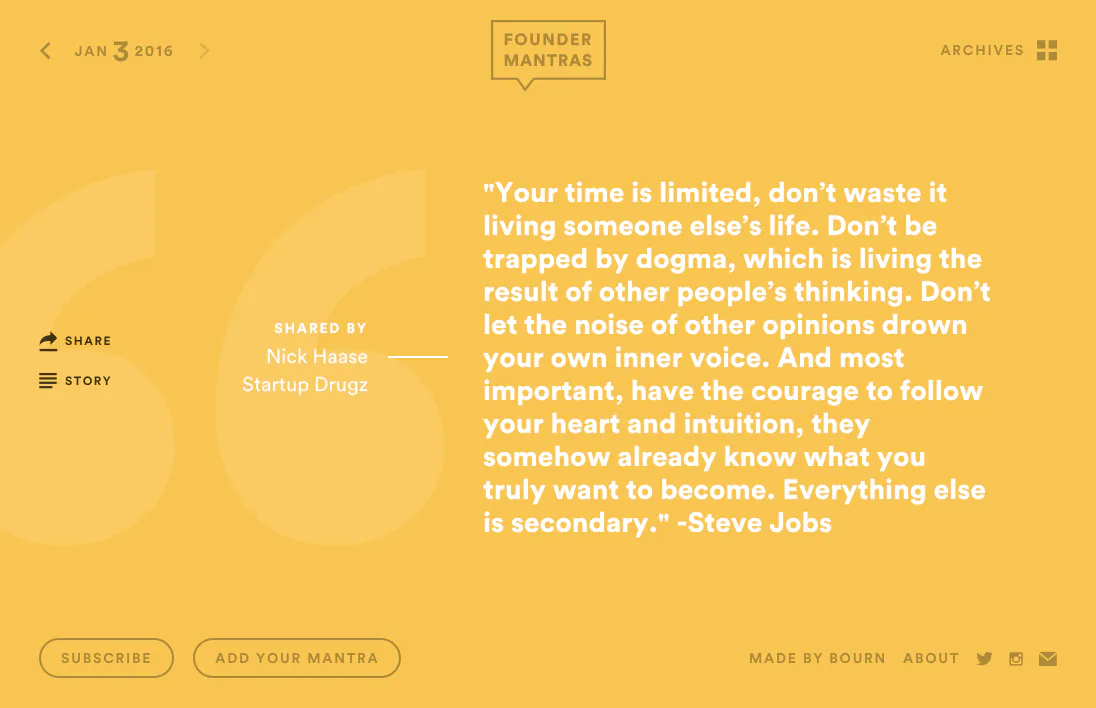 Founder Mantras Image