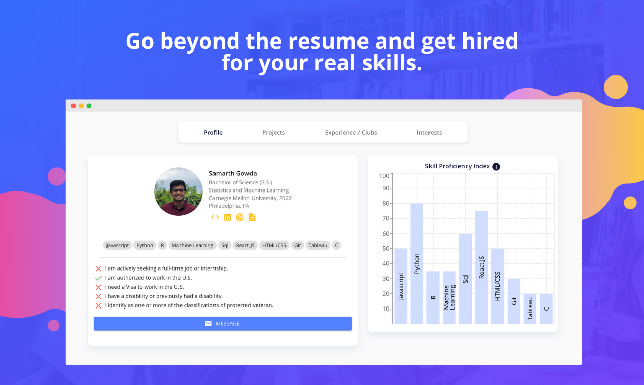 Pralent - You're more than a resume gallery image