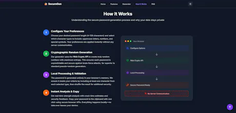 Secure Password Generator gallery image